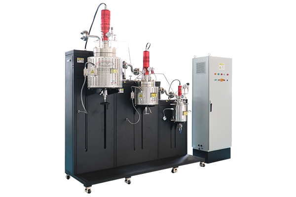 霍桐儀器3工位釜式反應(yīng)器樣機(jī)圖例